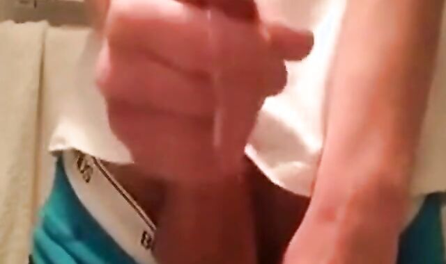 Twink Masturbating in Undies