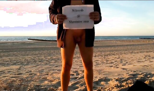 Nude Beach Twink Exposed Outdoors