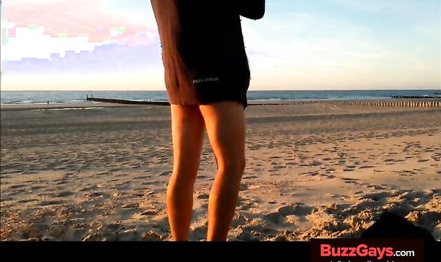 Nude Beach Twink Exposed Outdoors