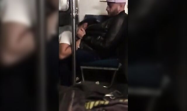 Subway Suckers: Outdoor Amateur Blowjob