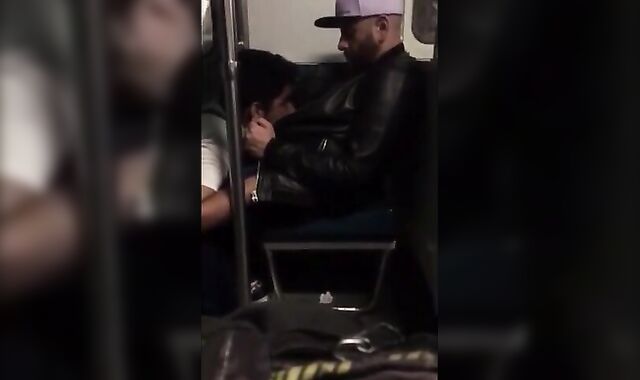 Subway Suckers: Outdoor Amateur Blowjob