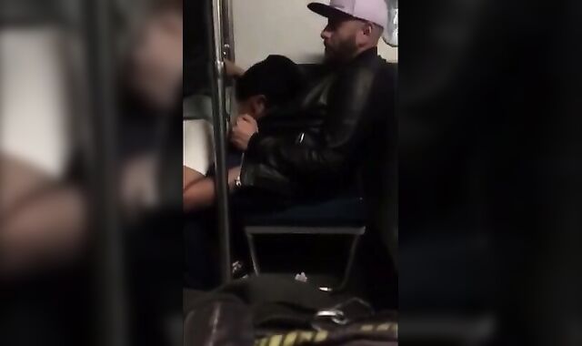 Subway Suckers: Outdoor Amateur Blowjob