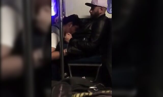 Subway Suckers: Outdoor Amateur Blowjob