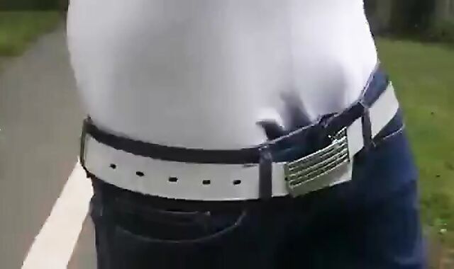 Outdoor Twink Amateur Sagg-Vid