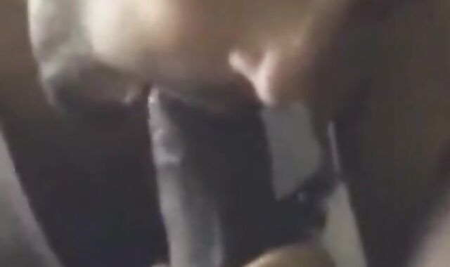 Indian Amateur Sucks a Big Black Cock