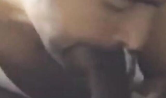 Indian Amateur Sucks a Big Black Cock