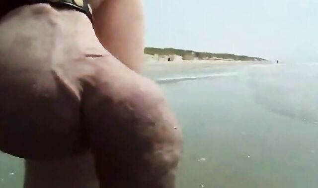 Beach Masturbation: Elephant Walk