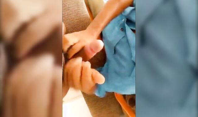 Daddy Sucks Young Latin Cock on Webcam for Cash