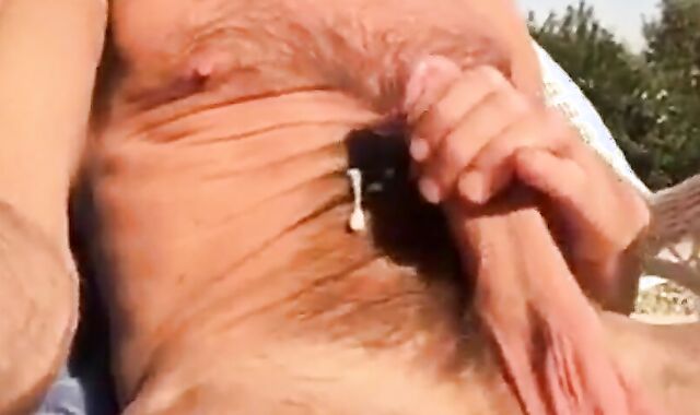 Daddy's Big Cock Outdoors