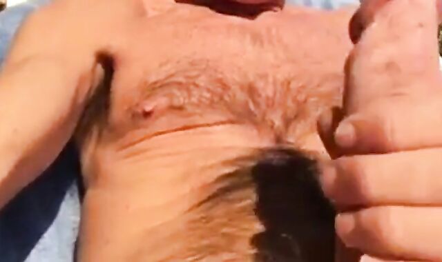 Daddy's Big Cock Outdoors