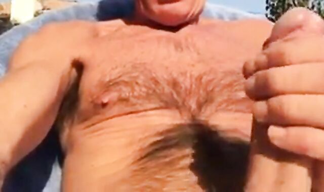 Daddy's Big Cock Outdoors