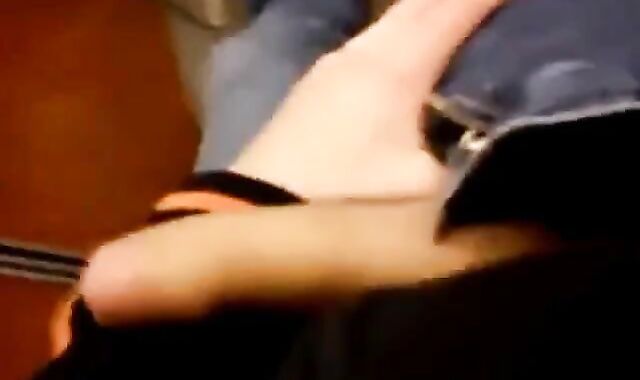 Public Wankers Caught in the Subway