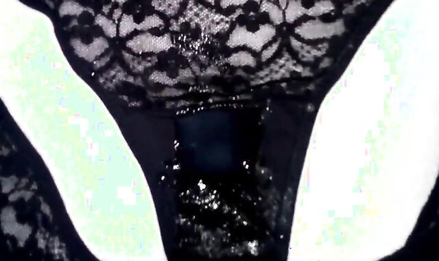 Huge Load of Cum on Dirty Panties (18+ Amateur Video)