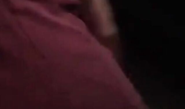 Bareback Amateur Blowjob with a Twink in the Garage