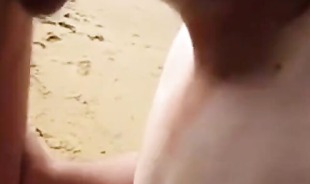 Sucking Dick on the Beach