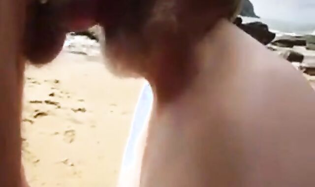 Sucking Dick on the Beach