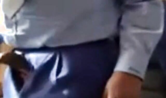 Mature Congolese Minister Daddy Barebacks His Assistant