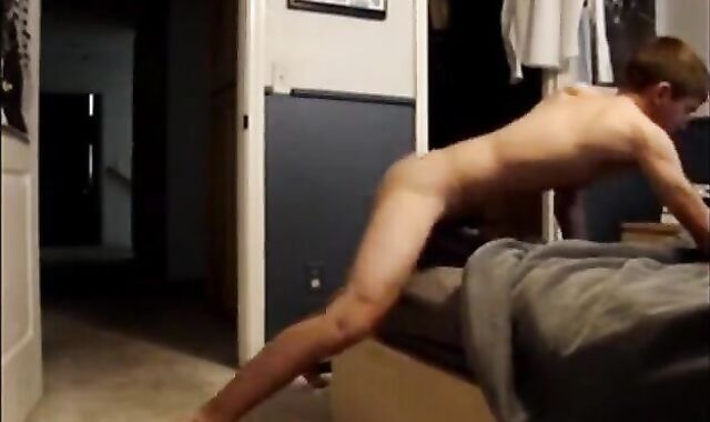 Twink Plays with His Favorite Fleshlight