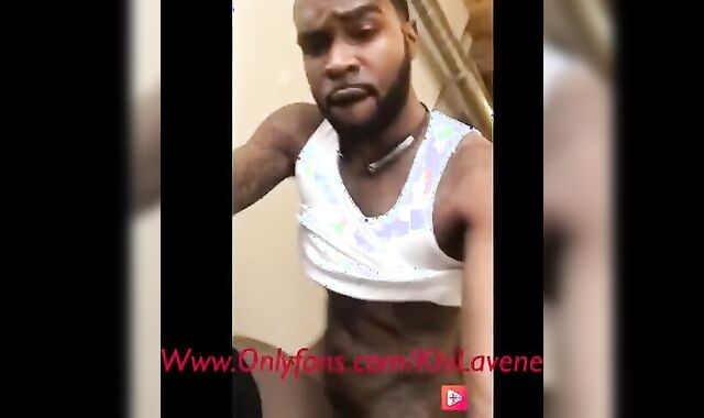 Khi Lavene: Big Black Cock for Daddy's Barber Shop