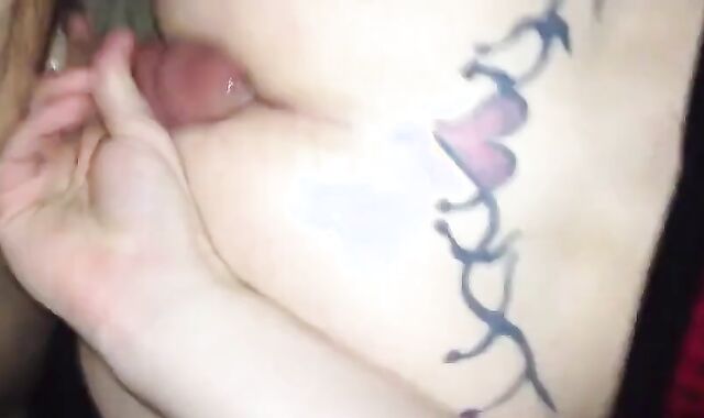 Big-Cock Daddy Barebacks Cute CD for Intense Anal POV