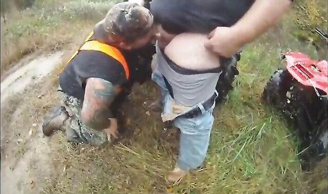 Muddy Outdoor Blowjob