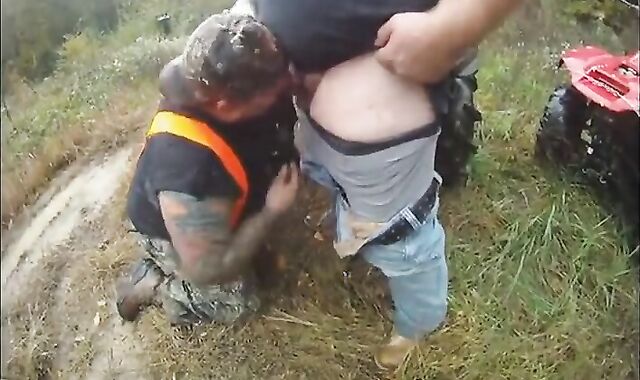 Muddy Outdoor Blowjob