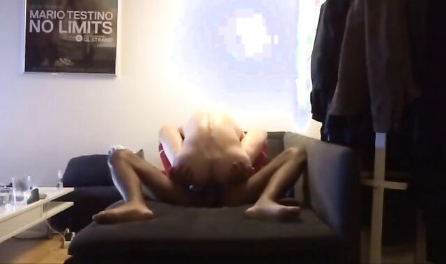 White Guy Takes Bareback BBC