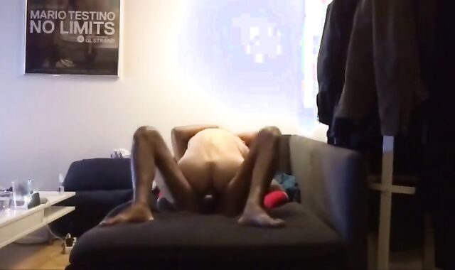 White Guy Takes Bareback BBC