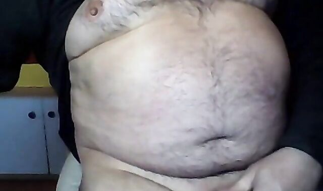 Italian Daddy Strokes His Big Cock