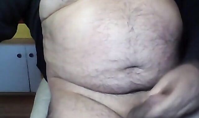 Italian Daddy Strokes His Big Cock