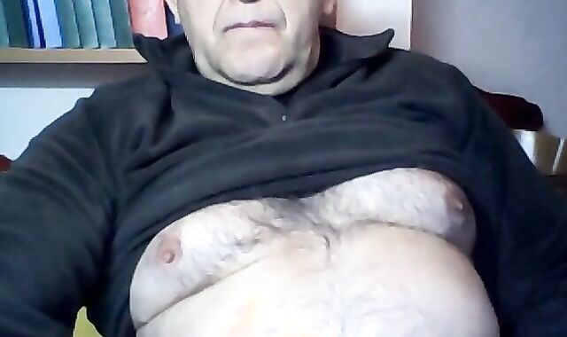 Italian Daddy Strokes His Big Cock