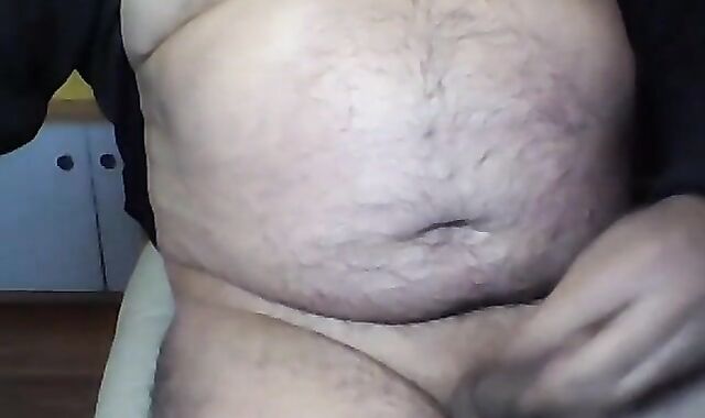 Italian Daddy Strokes His Big Cock