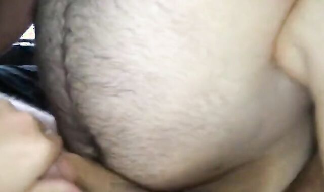 Fat Daddy Jerry's Bareback Adventure with His Chubby Sub