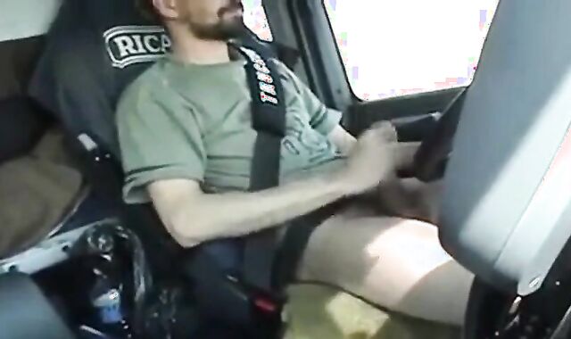 French Trucker's Cocky Solo Drive 2