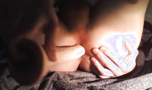 Dildo Fucking My Virgin Ass for the First Time