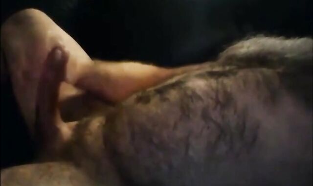Bearded Daddy's Huge Uncut Load