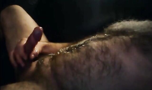 Bearded Daddy's Huge Uncut Load