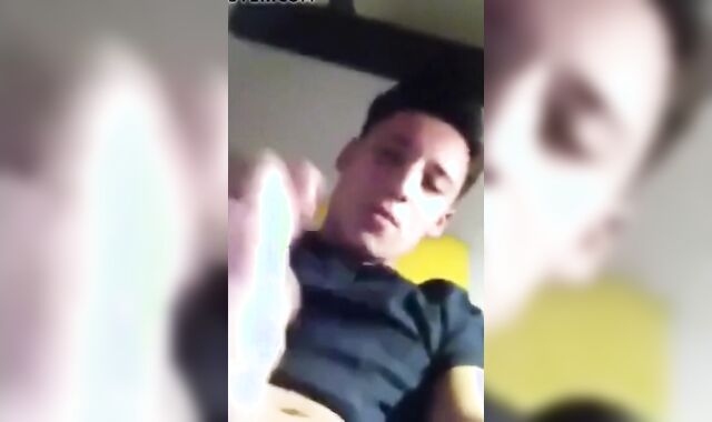 Cumming Hard After School - Twink Amateur Masturbates