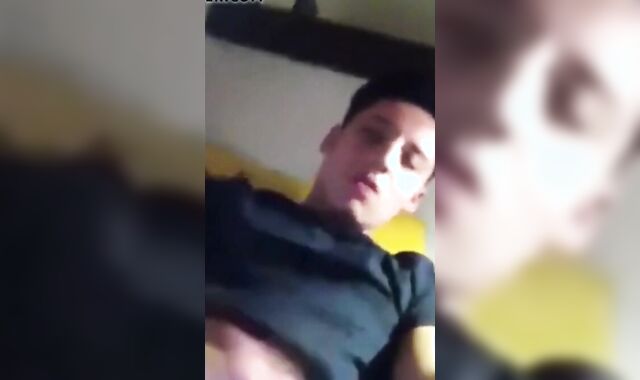 Cumming Hard After School - Twink Amateur Masturbates