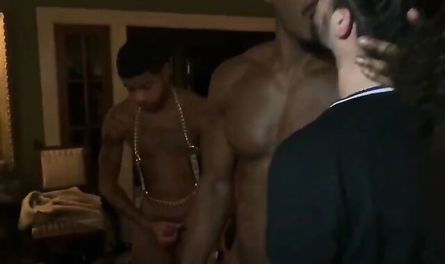 BBCs group sex Milky Bottom without a condom