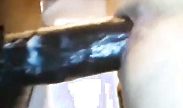 White Creamy Ass Penetrated by BBC