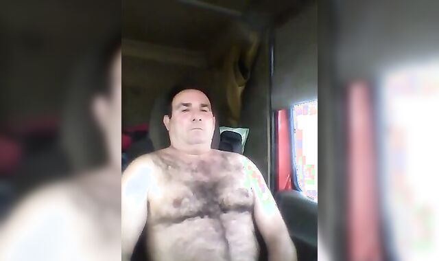 Pakistani Trucker Dad Amateur Video