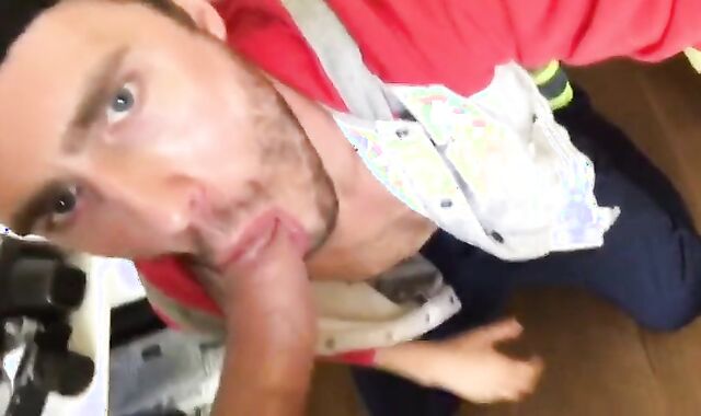 My Buddy Loves Sucking Me Off - Amateur Blowjob