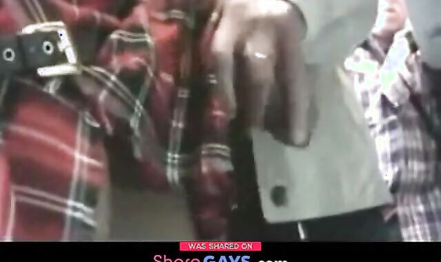 Risky Outdoor Fun with a Well-Endowed Hunk in a Kilt