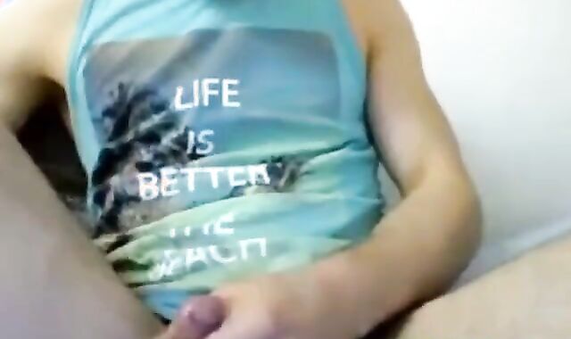 Big-Cock Romanian Guy's Solo Webcam Session