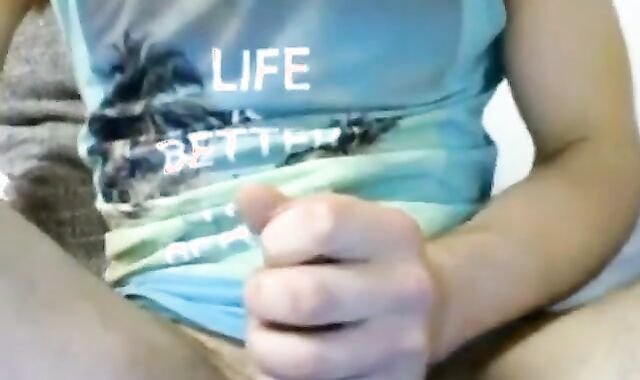 Big-Cock Romanian Guy's Solo Webcam Session