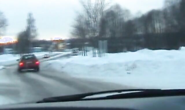 Big-Cock Blowjob in the Car with a Young Swedish Man