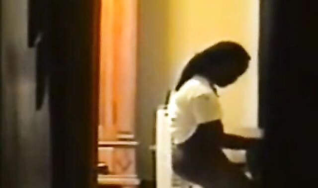 Black Amateur Spanks His Best Fan Hard