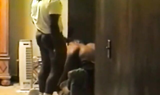 Black Amateur Spanks His Best Fan Hard