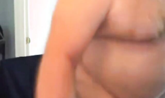 Hairy Daddy Shows Off His Body